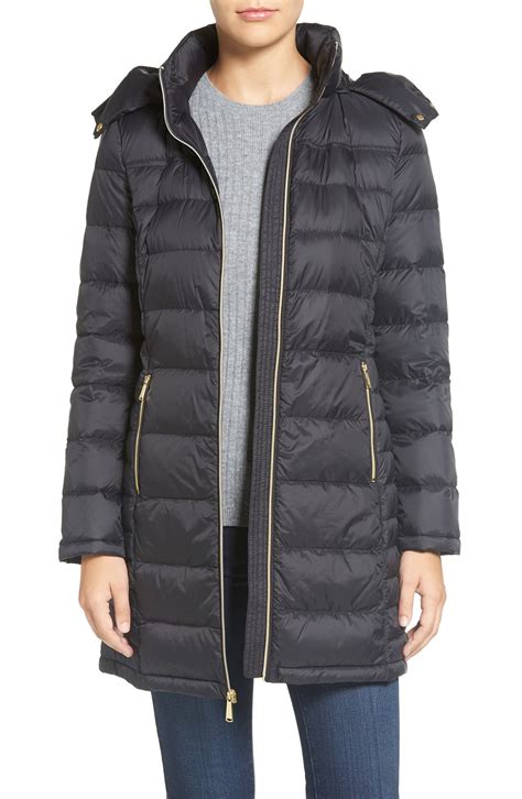 michael kors goose down jacket|packable jacket michael kors.